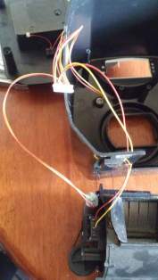 Cat Feeder Pulled Apart